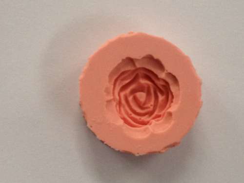 Rose Silicone Mould - 20 mm - Click Image to Close